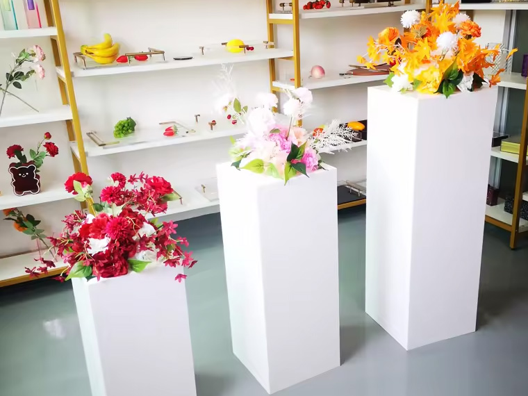Acrylic Flower Stands