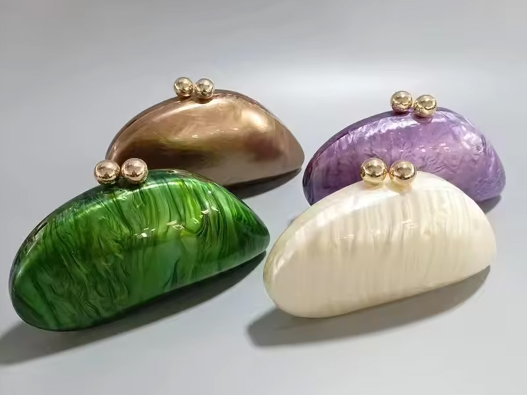 Acrylic Evening Clutch Bag